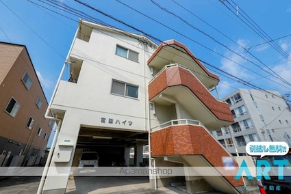 宮田ハイツ[1R/17m2]の外観1