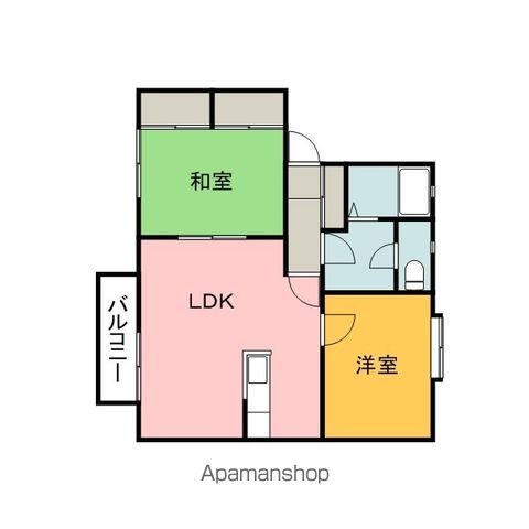 ディアス中山新町の間取り写真