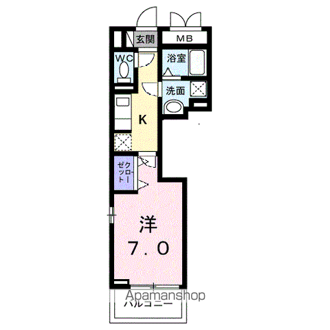 メゾンド・御領町の間取り写真