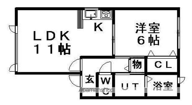 ソレジオA&Sの間取り写真
