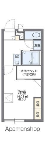 レオパレス双葉の間取り写真