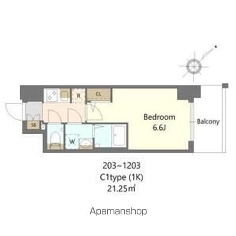 S−RESIDENCE上新庄BEATの間取り写真