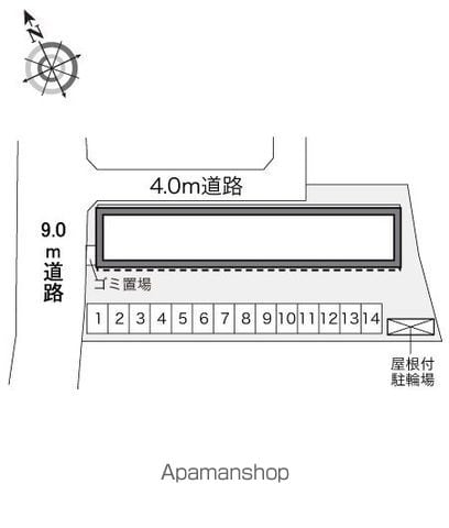 レオパレス若葉 110 ｜ 千葉県千葉市若葉区貝塚町1101-1（賃貸アパート1K・1階・23.27㎡） その12