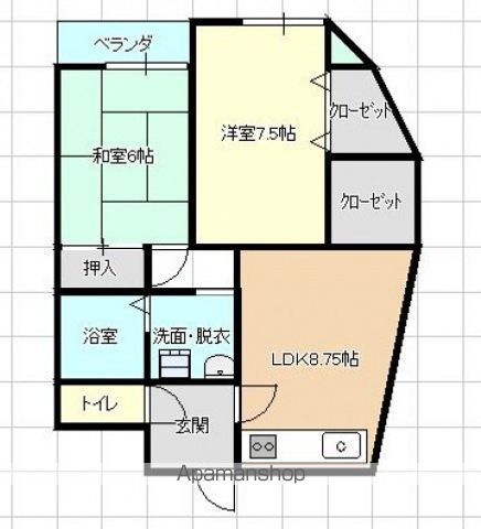 ネオライフ舟入の間取り写真