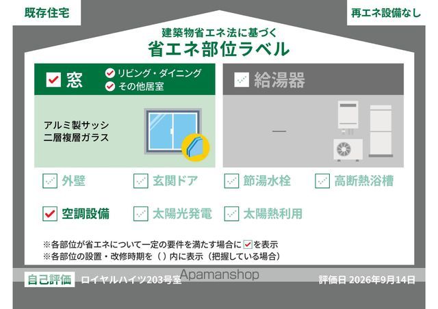 ロイヤルハイツの内装写真