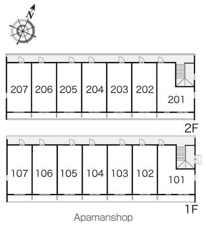 レオパレス三苫セブン 102 ｜ 福岡県福岡市東区三苫７丁目7-68（賃貸アパート1K・1階・26.49㎡） その22