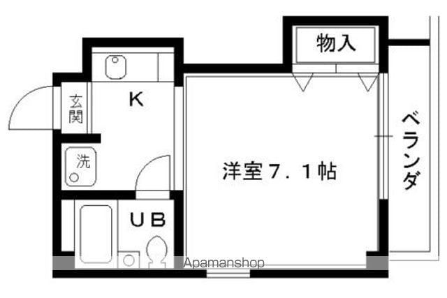紫野上柏野町マンションの間取り写真