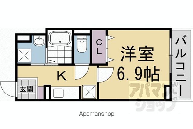 ヒカルサ京都大宮中林IIの間取り写真