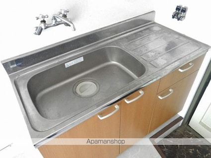 徳島県徳島市上吉野町１丁目[1K/20m2]のキッチン