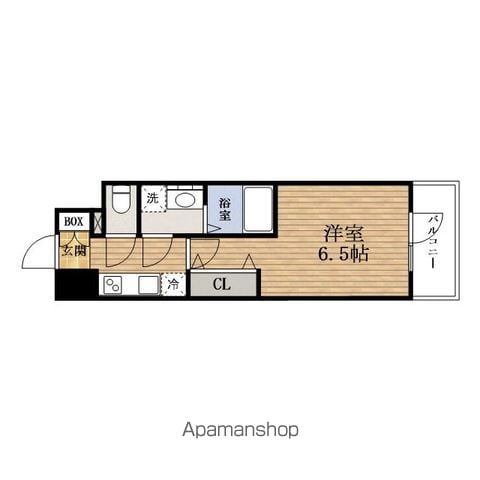 ESLEAD RESIDENCE大阪難波の間取り写真