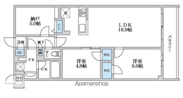 S−RESIDENCE富士見ヶ丘AFFORDの間取り写真