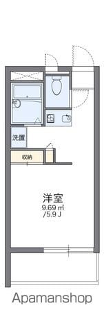 レオパレス山手の間取り写真