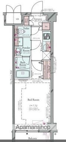 プラシア蒲田 THE GRAND RESIDENCEの間取り写真