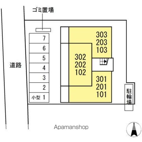 ＤーＲＯＯＭ藤崎 102 ｜ 福岡県福岡市早良区弥生１丁目6-36（賃貸アパート2LDK・1階・55.03㎡） その28