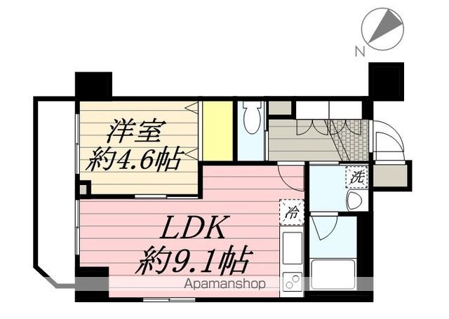 フェニックス横濱関内BAYMARKSの間取り写真