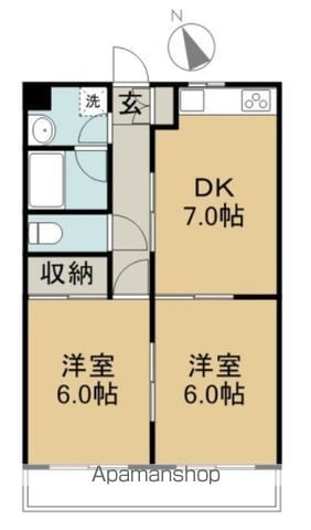 フェアロージュ古河の間取り写真