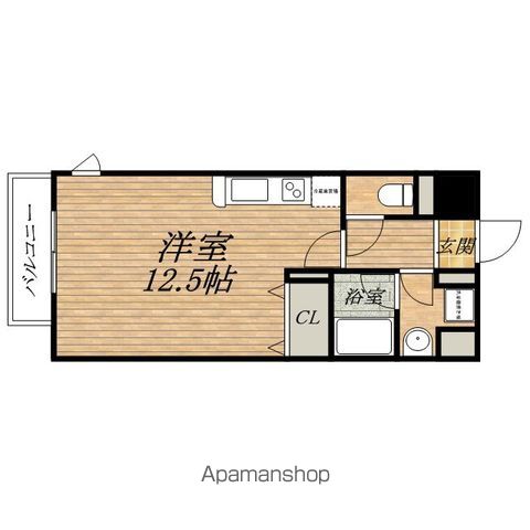 GRANDEMARE天満橋の間取り写真