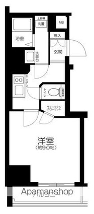 東京都千代田区岩本町２丁目[1K/31.26m2]の間取図
