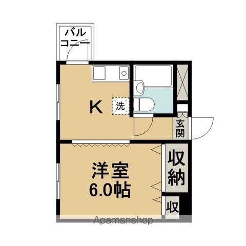 エルハイムの間取り写真
