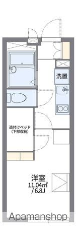 レオパレスＥＮＣＯＵＮＴＥＲ 204 ｜ 千葉県千葉市花見川区検見川町３丁目313-11（賃貸マンション1K・2階・19.87㎡） その2