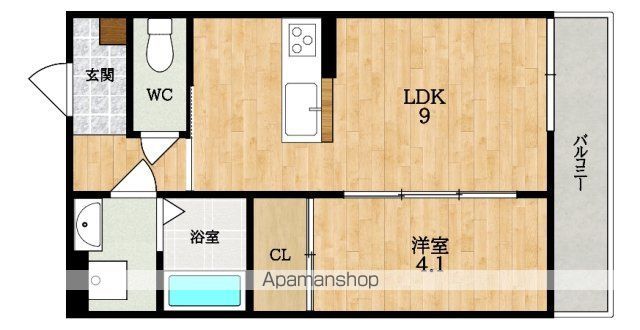 EST西岡町IIの間取り写真