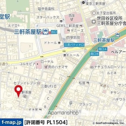 Ｌ’ｓ　Ｓａｎｇｅｎｊｙａｙａ　[1LDK/48.3m2]の外観2