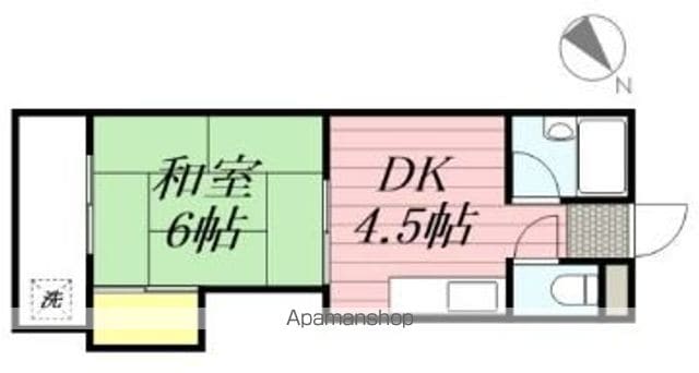 福岡市博多区吉塚のマンションの間取り