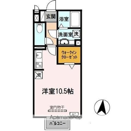 ＨＯＬＬｉ[1R/30.03m2]の間取図