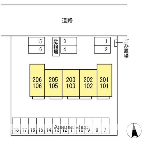 アネシス県庁東 101 ｜ 岐阜県岐阜市宇佐南４丁目8-20（賃貸アパート1LDK・1階・41.53㎡） その21