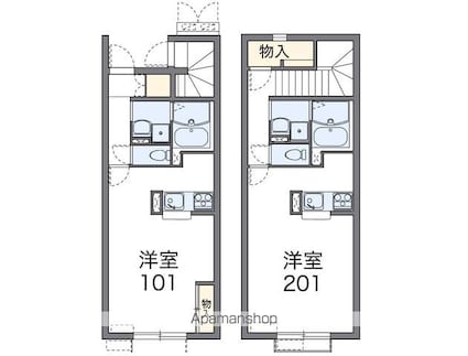 レオネクストさくらんぼ[1K/30m2]の間取図