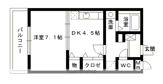 【セゾンデルミエールの間取り】