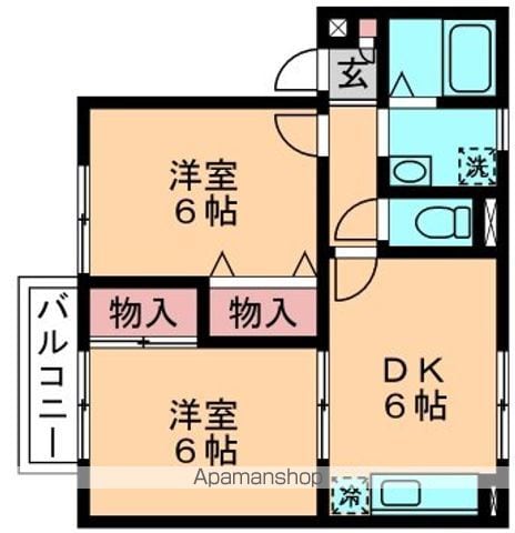 クレアンヌーヴの間取り写真