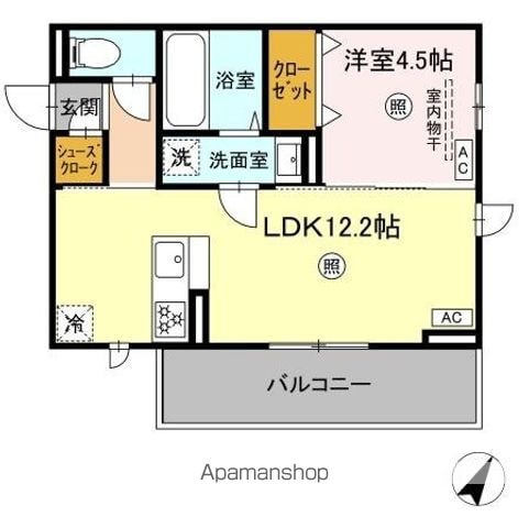 西熊本MYの間取り写真