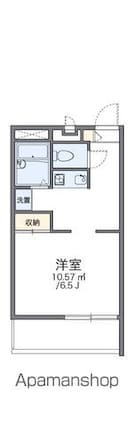 レオパレス豊南[1K/23.18m2]の間取図