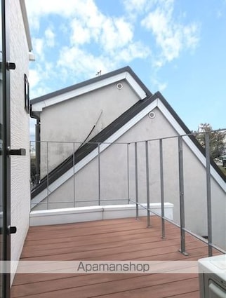 ミーナソルテ桜新町[1R/24.04m2]のバルコニー