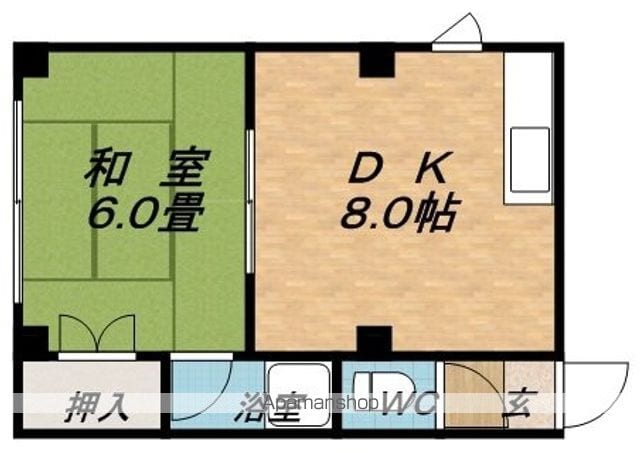 サンシティSSの間取り写真