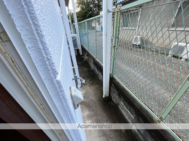 和歌山県和歌山市六十谷[1R/16.9m2]のバルコニー