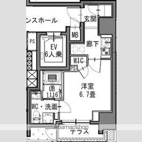 SーRESIDENCE新御徒町EASTの間取り写真