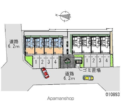 レオパレスＭ[2DK/46.37m2]の共用部