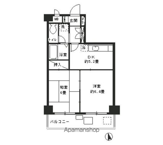 【モンテベルデ第２横浜の間取り】