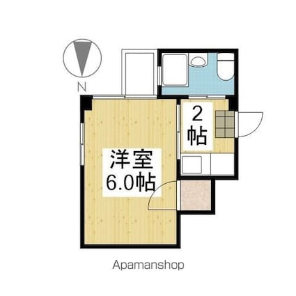メゾンＡＤⅢ[1K/17m2]の間取図