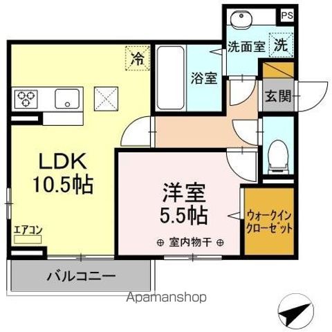 グランディオ西船の間取り写真