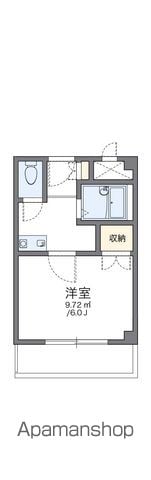 レオパレス花つるみIIの間取り写真