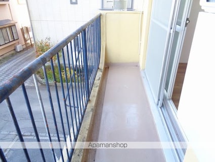 パールマンション[2DK/40.32m2]のバルコニー