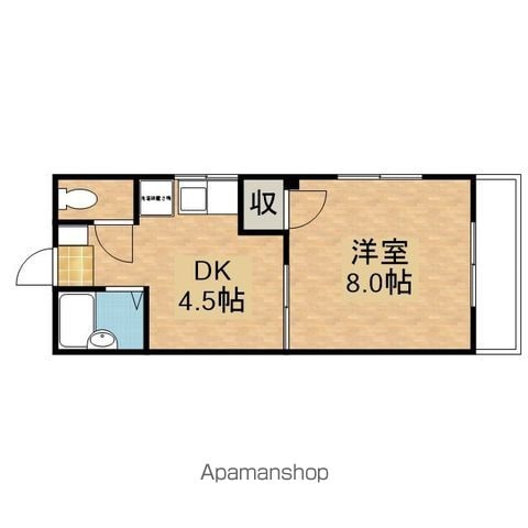 カーサ新町の間取り写真
