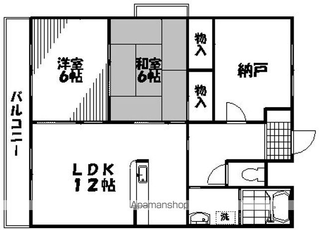 グランドハイツの間取り写真