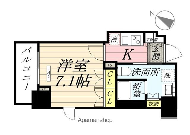 AXAS初台の間取り写真