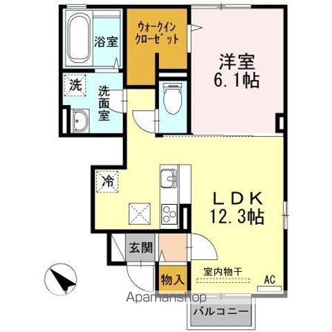 こもれび 参番館の間取り写真