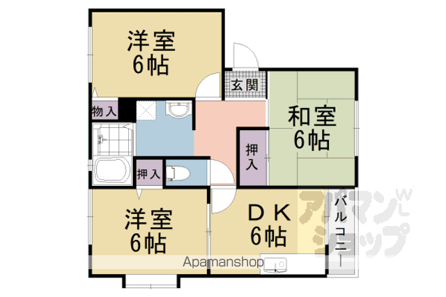 OUEST SEISEの間取り写真