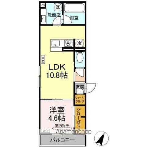 ASSETーCOURT立川上砂町5丁目 A棟の間取り写真
